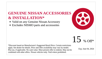 Genuine Nissan Accessories & Installation
